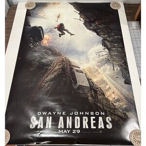 San Andreas 2015 Double Sided Original Movie Poster 27" x 40"